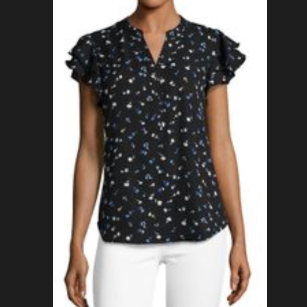 💙 Ivanka Trump Floral Blouse
